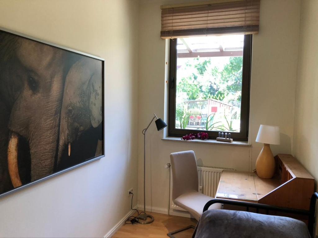 Ferienwohnung An Der Gruenen Clara แอร์ฟวร์ท ภายนอก รูปภาพ